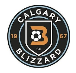 CALGARY BLIZZARD MEN Logo