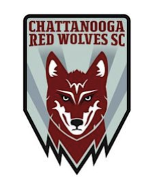Chattanooga Red Wolves SC Logo